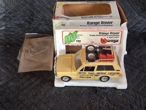 Bburago range rover safari - range,