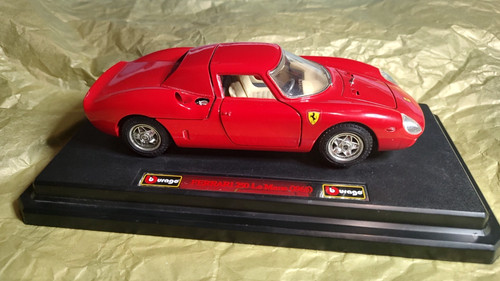 Burago rosso 1965 ferrari - ferrari, 250